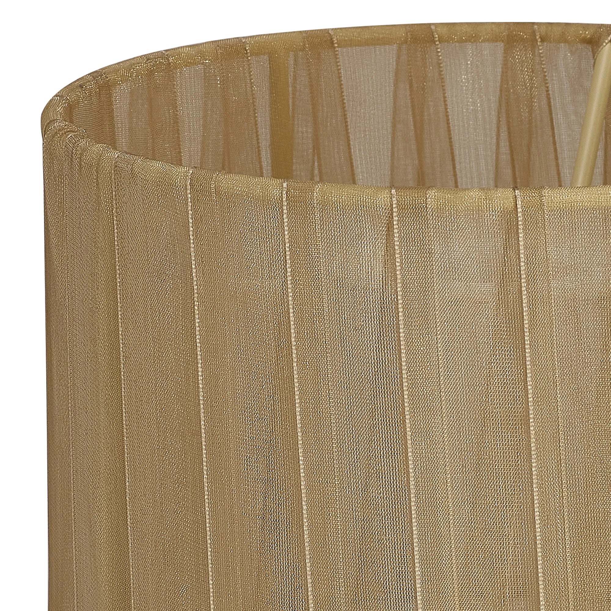 Serena 16cm Organza Shade Soft Bronze D0872  Deco Serena